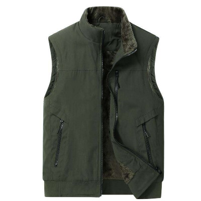 Softshell Vests with Fluff Lining