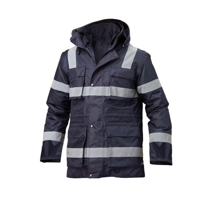 Waterproof Reflective Quilted Winter Jacket