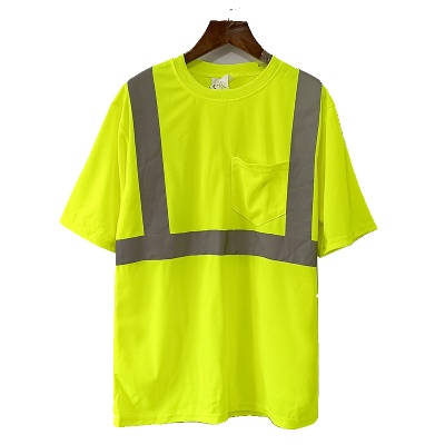 Reflective Workwear Safety Security Tee